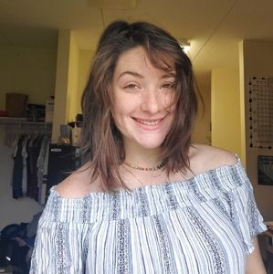 Socialite brand off the shoulder cropped top